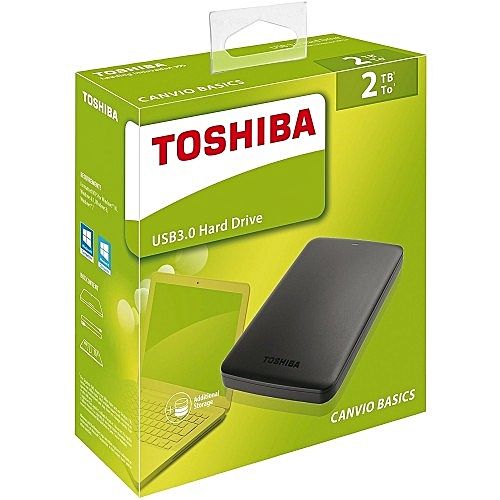 Toshiba Hard Disk Esterno 2TB Canvio Basic Usb 3.0 HDTB420EK3AA