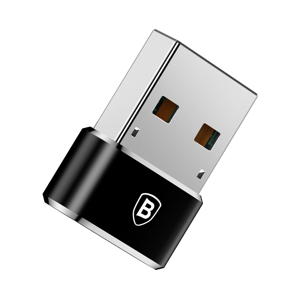 Baseus adattatore USB-C to USB Mini Converter black CAAOTG-01