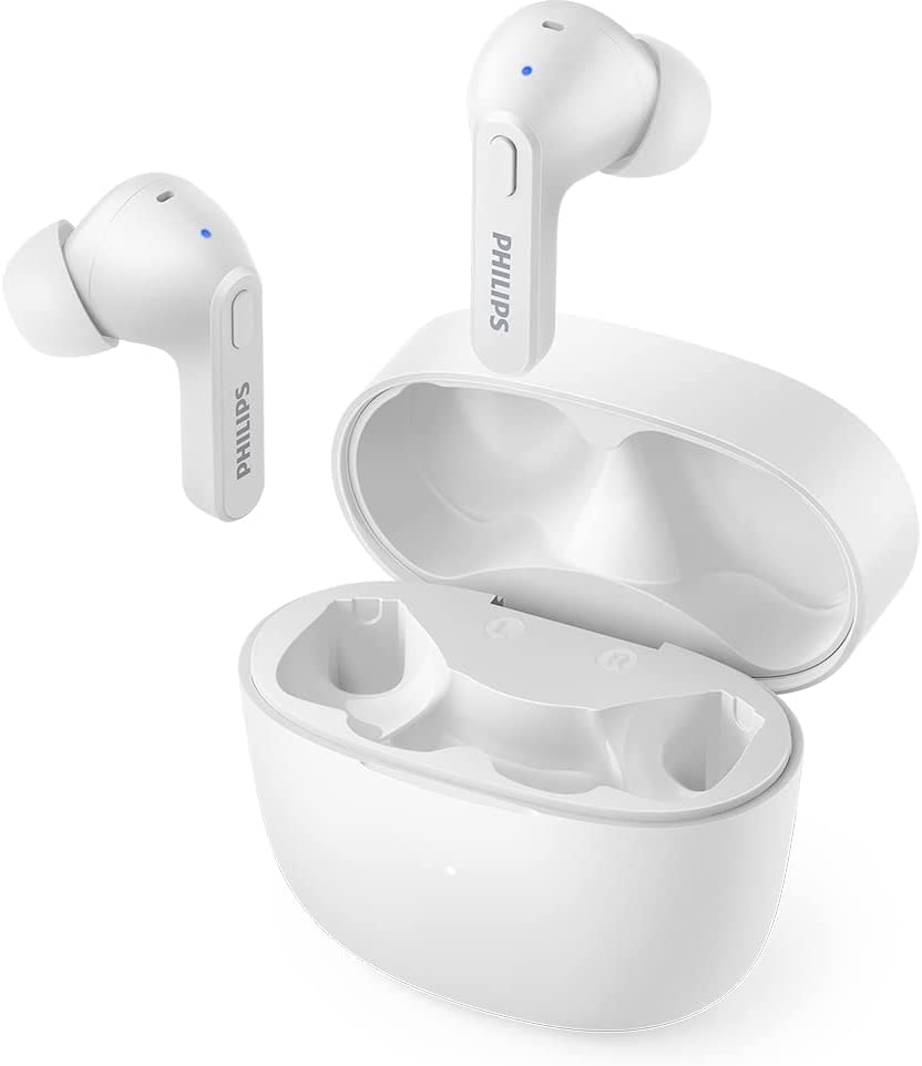 Philips auricolare in-ear true wireless white TAT2206WT/00