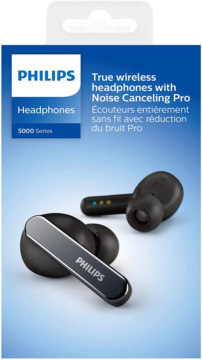 Philips auricolare in-ear true wireless black TAT5506BK/00