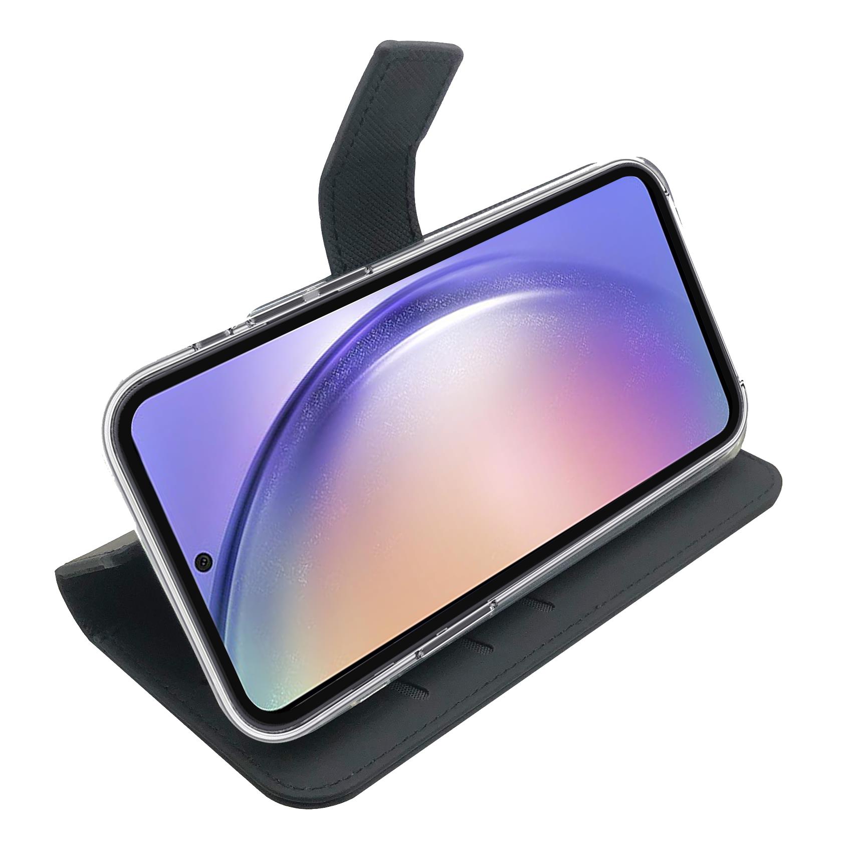 Custodia Celly Samsung A54 5G wallet case black WALLY1037
