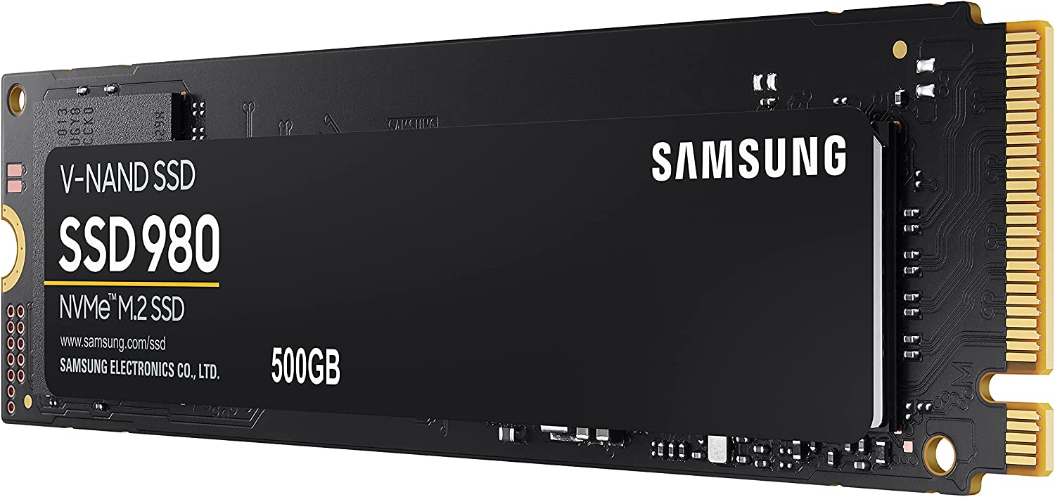 Samsung SSD interno 500GB M.2 NVMe 980 PCIe 3.0 MZ-V8V500BW
