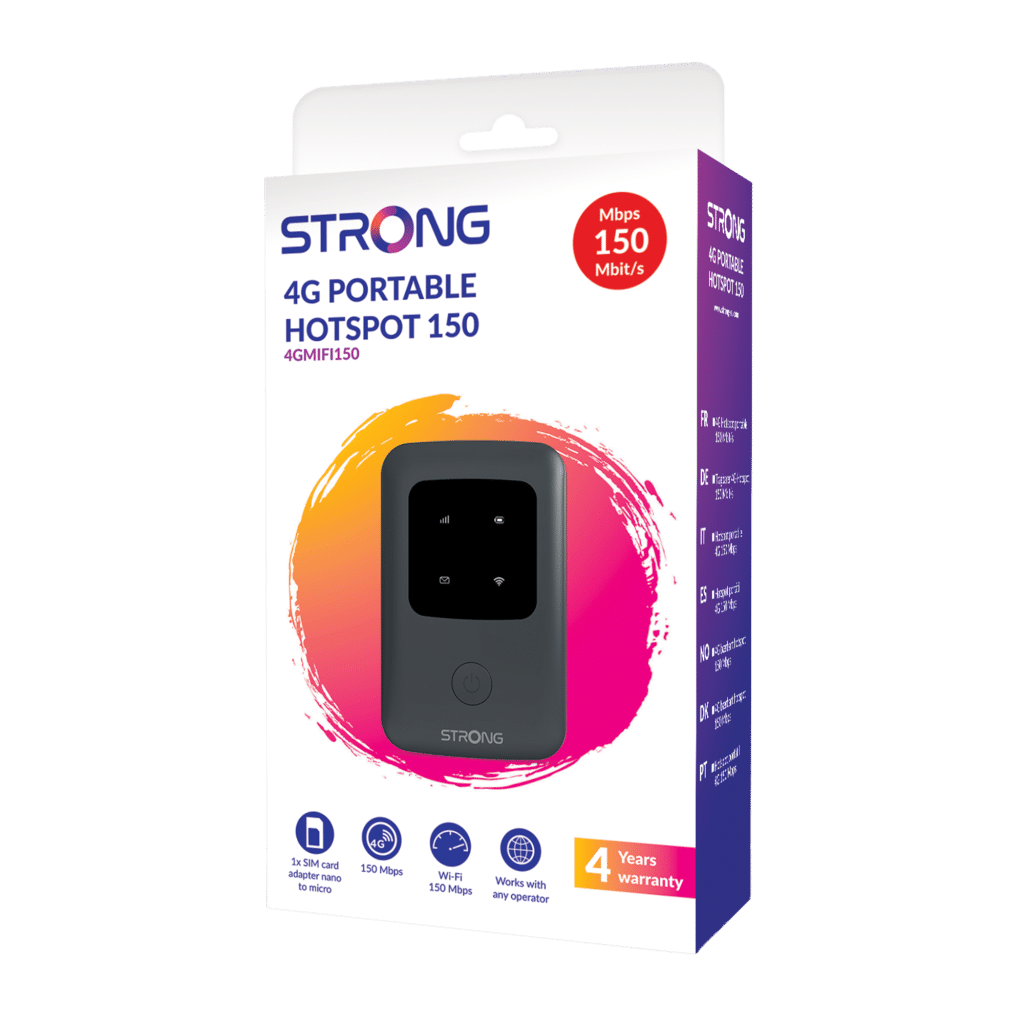 Strong Router Mobile 4G LTE Wi-Fi 150mbit/sec 4GMIFI150