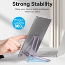 Vention Supporto per Smartphone per scrivania alluminium gray KCZH0