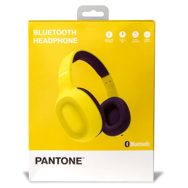 Cuffia bluetooth Celly PANTONE wireless PT-WH002Y yellow