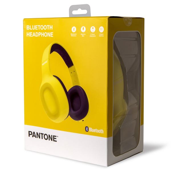 Cuffia bluetooth Celly PANTONE wireless PT-WH002Y yellow