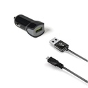 Celly Auto Caricabatterie USB + cable Micro USB black CCUSBMICRO