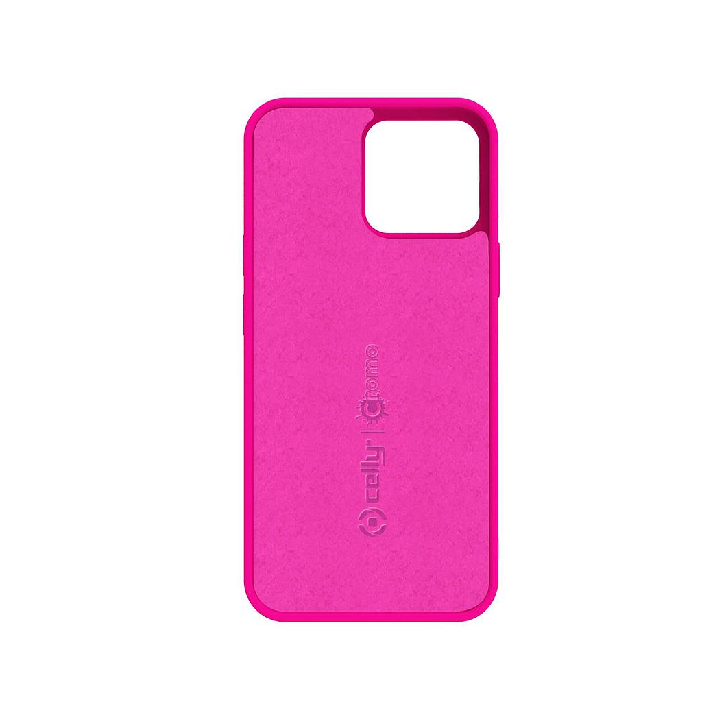 Custodia Celly iPhone 13 cover cromo pink CROMO1007PKF