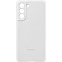 Samsung Custodia S21 FE silicon cover white EF-PG990TWEGWW