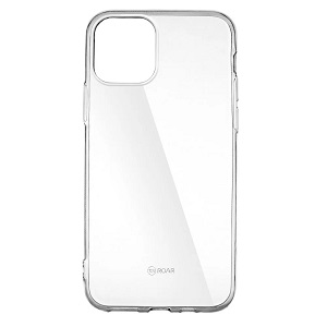 Roar Custodia iPhone 15 Pro cover jelly trasparente