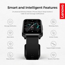 Lenovo Smartwatch S2 Pro black PTM7C02827