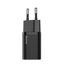 Baseus Caricabatteria USB-C 25W super-si quick charger black CCSP020101