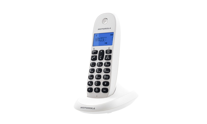 Motorola cordless C1001 LB+ DECT white E07000D48B1AESCB