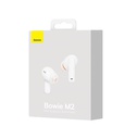 Baseus auricolare bluetooth Bowie M2 True wireless white NGTW140002