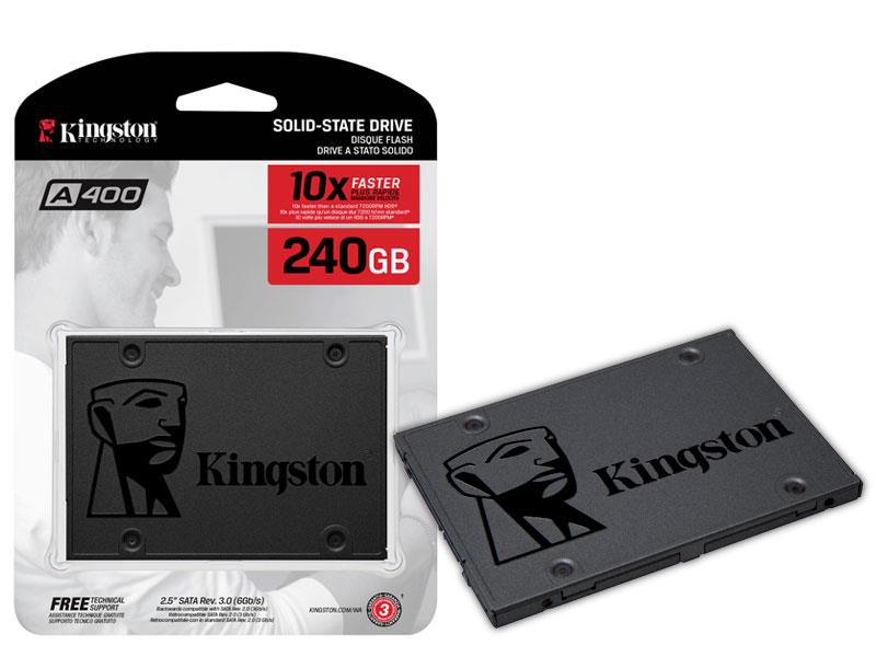 Kingston SSD interno A400 240GB 2.5" SA400S37/240G