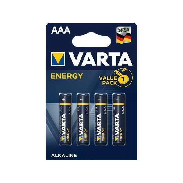 Varta batteria ministilo alkalina energy AAA LR03 4103