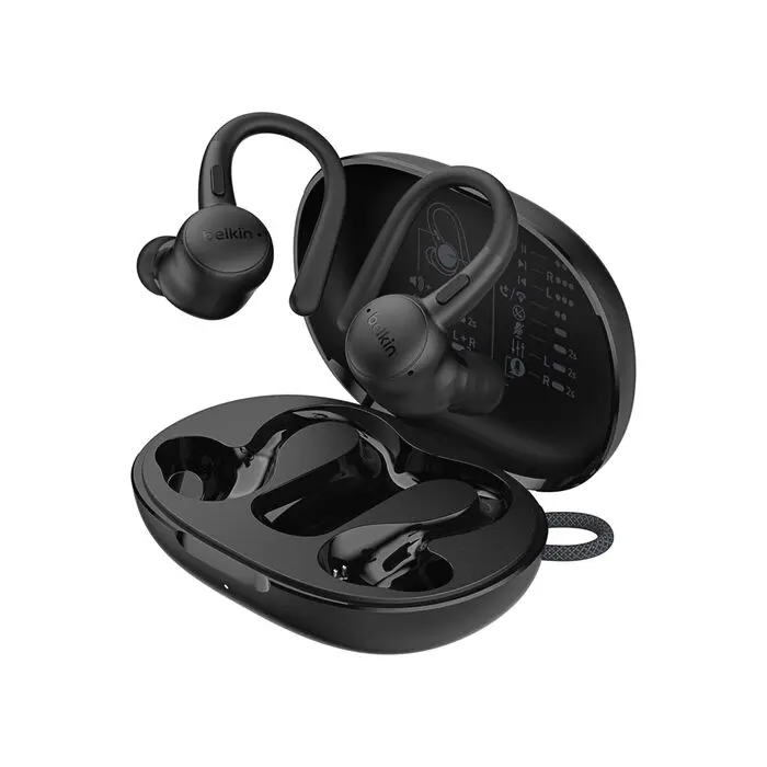 Belkin Auricolari Bluetooth SoundForm ActiveFit Black AUC016HQBK.webp