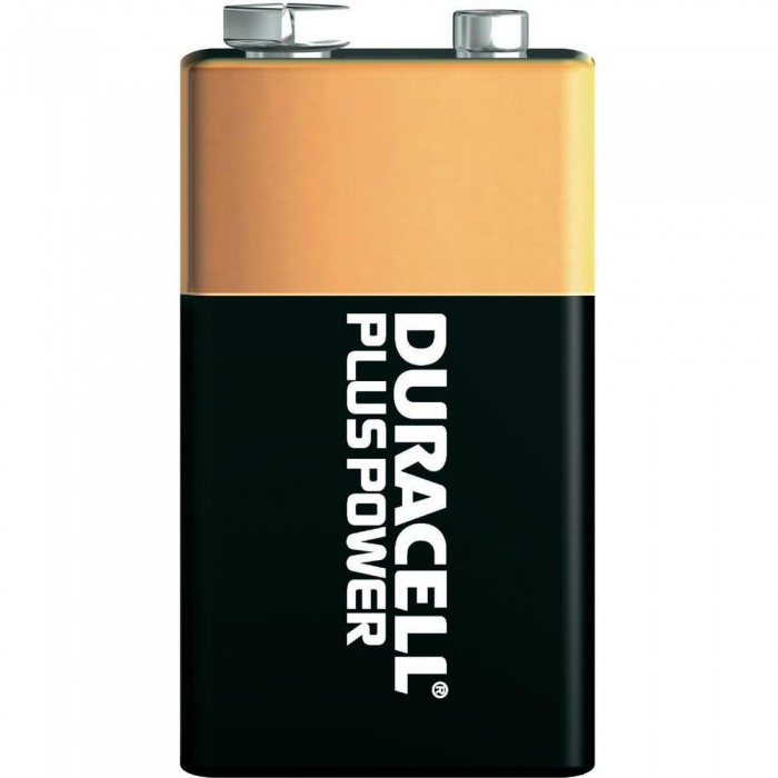 Duracell batteria alcalina 9V plus 100% MN1604