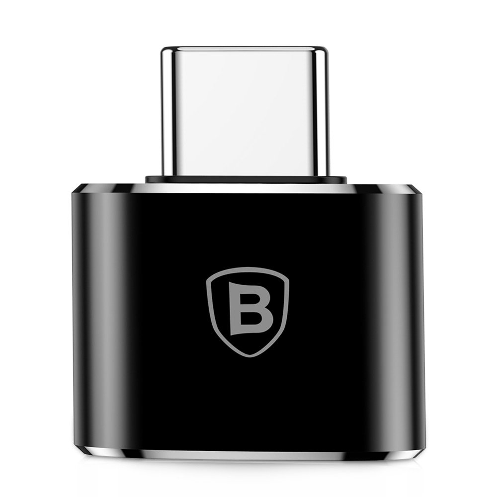 Baseus adattatore USB-C a USB Connector OTG black CATOTG-01