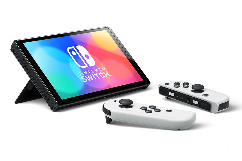 Nintendo Switch Oled white touch screen 10007454