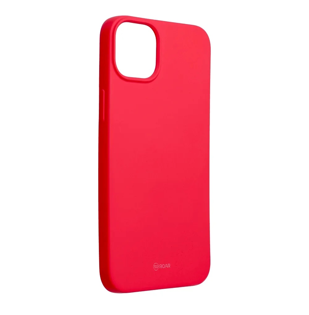Custodia Roar iPhone 14 Pro Max jelly case red peach