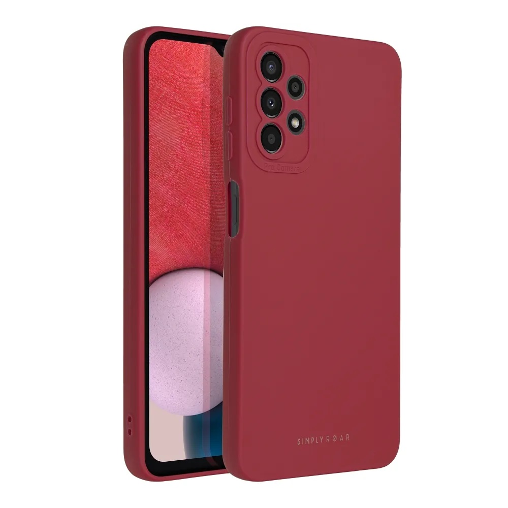 Custodia Roar Samsung A13 5G jelly case red