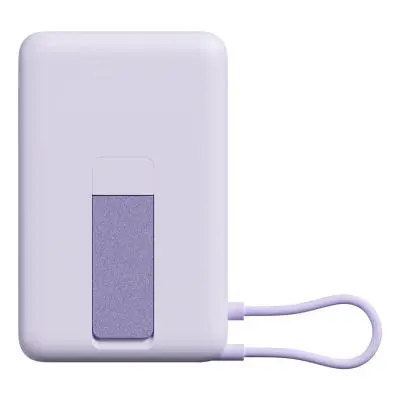 Xiaomi Power Bank 10000mAh MagSafe Con Cavo Type-C Purple BHR08PAGL.webp