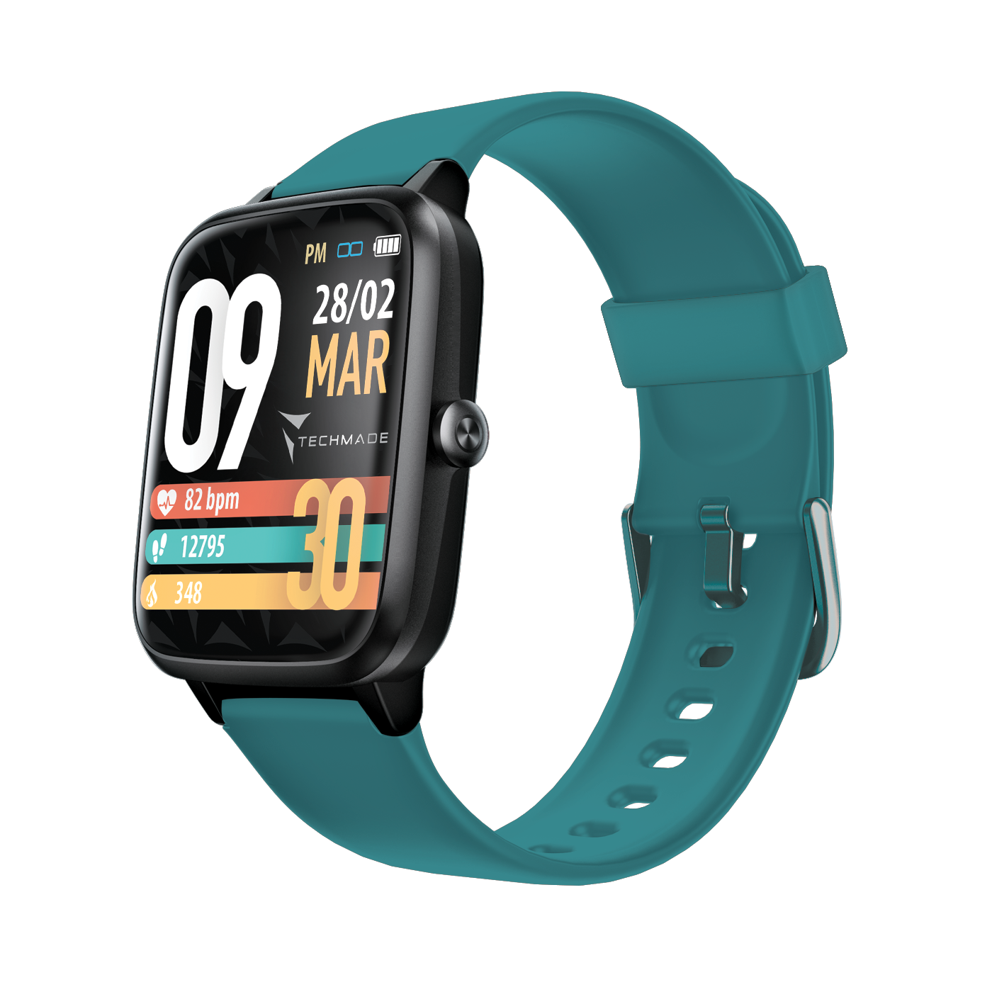 Techmade smartwatch MOVE GPS integrato green TM-MOVE-GR