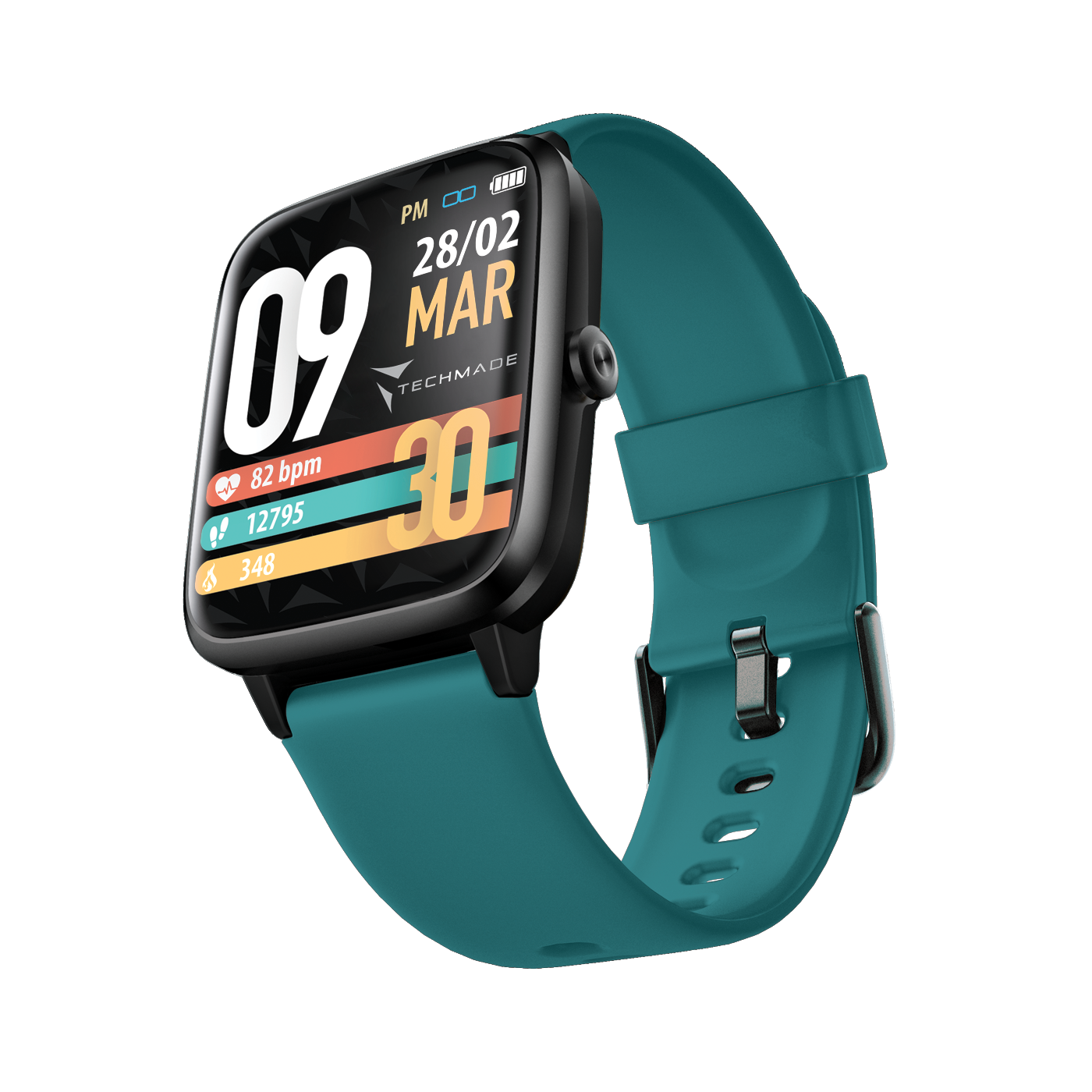 Techmade smartwatch MOVE GPS integrato green TM-MOVE-GR