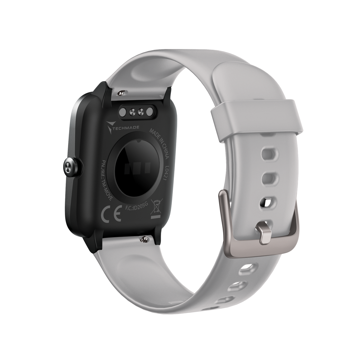 Techmade smartwatch MOVE GPS integrato grey TM-MOVE-GY