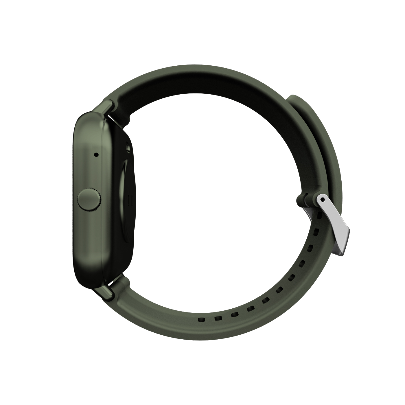 Buytech smartwatch cassa verde green cinturino in silicone BY-ALFA-GR