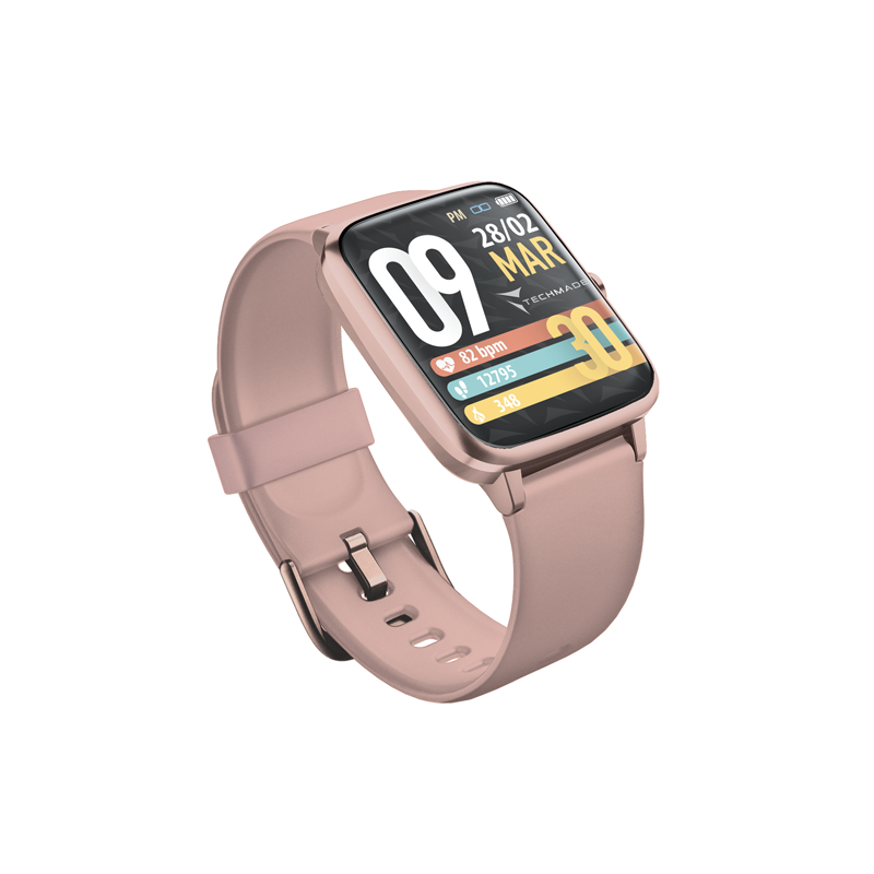 Techmade smartwatch MOVE GPS integrato pink TM-MOVE-PK