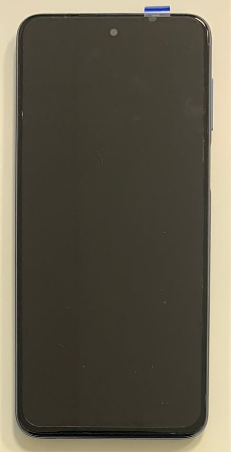 Display Lcd compatible Xiaomi Redmi Note 9 Pro Note 9S black with frame