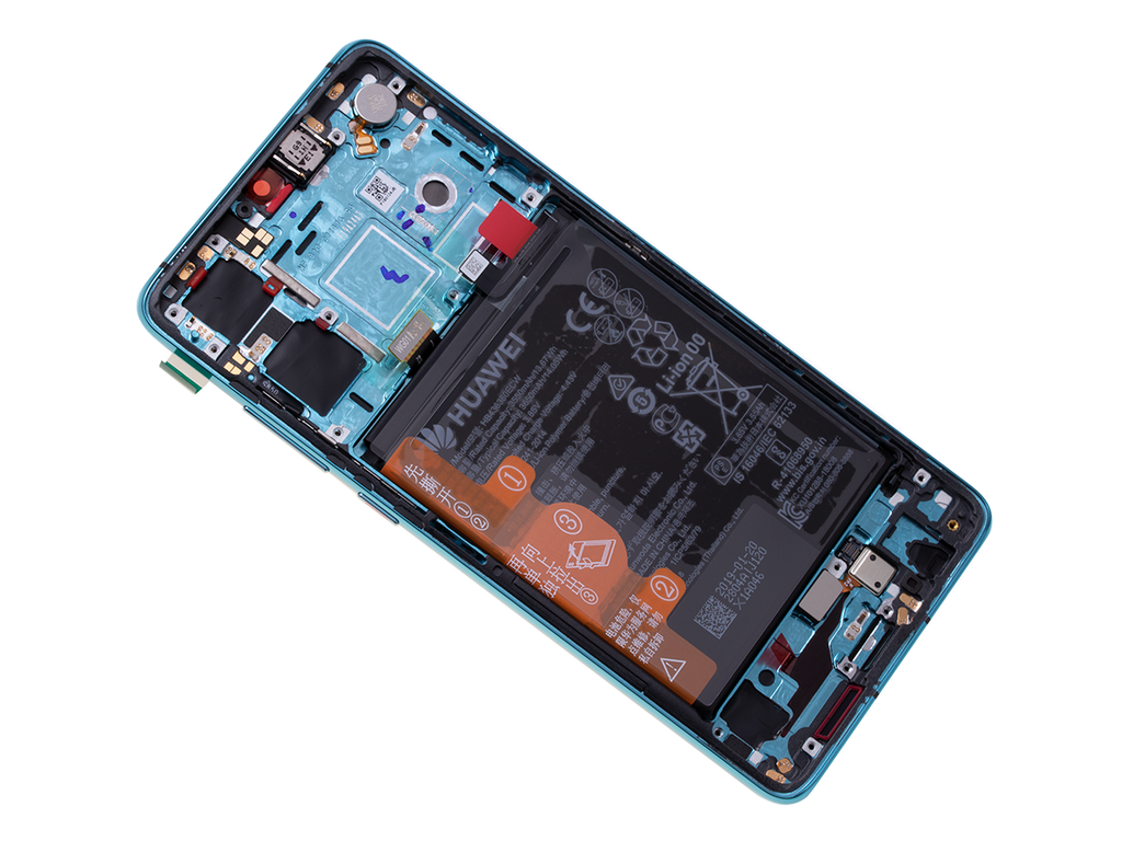 Display Lcd Huawei P30 aurora blue con batteria 02352NLN