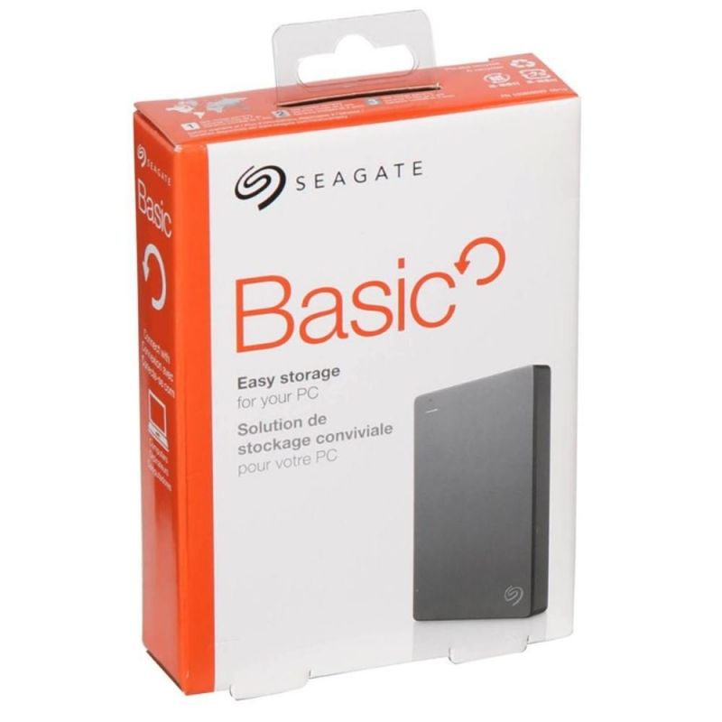 Seagate Hard Disk Esterno 4TB basic USB 3.0 STJL4000400