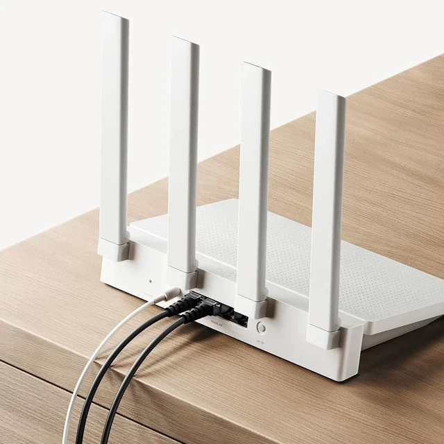 Xiaomi Router Wireless Wi-Fi 6 2.4 GHz White AX3000T