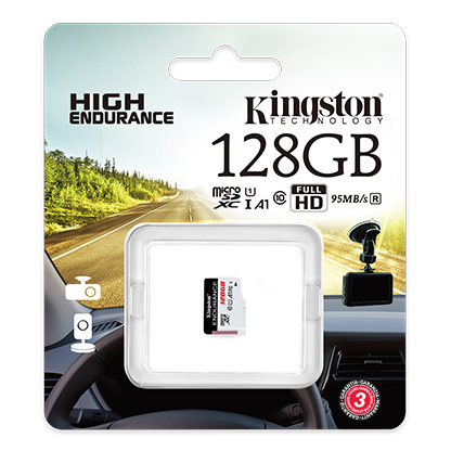 Kingston Micro SD 128GB High - Endurance SDCE/128GB