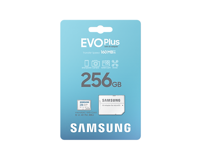 Samsung Micro SD 256GB Evo Plus MB-MC256SA/EU