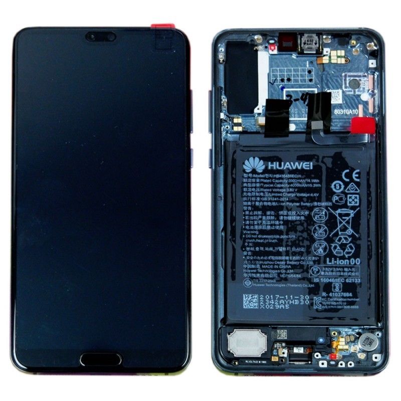 Display Lcd Huawei P20 pro CLT-L09 twilight con batteria 02351WTU