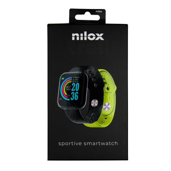 Nilox Smartwatch Trailband Sportivo Black NXSWTRAILBANDYL