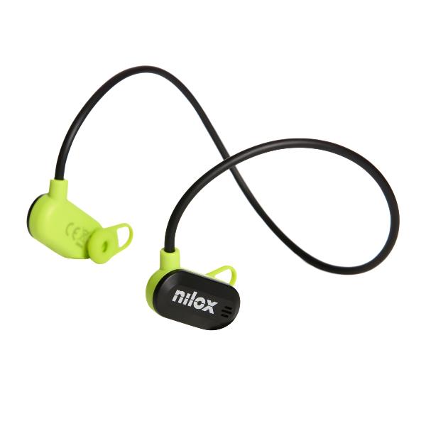 Nilox Auricolari Airtunes Sportivi Black NXTWAIRTUNESBK