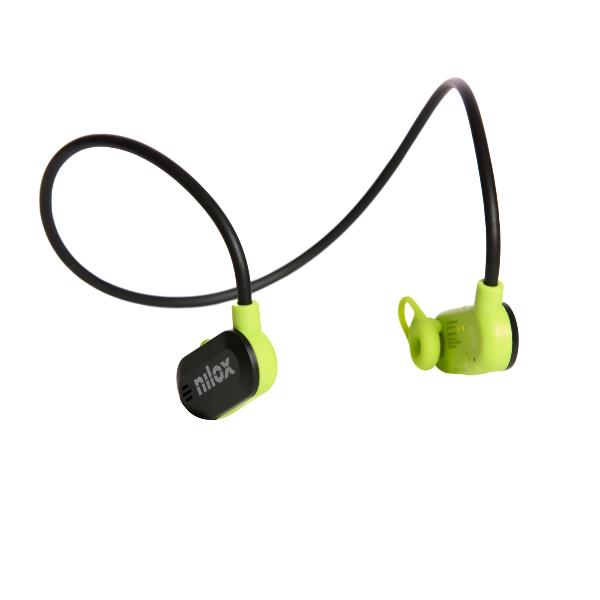 Nilox Auricolari Airtunes Sportivi Black NXTWAIRTUNESBK