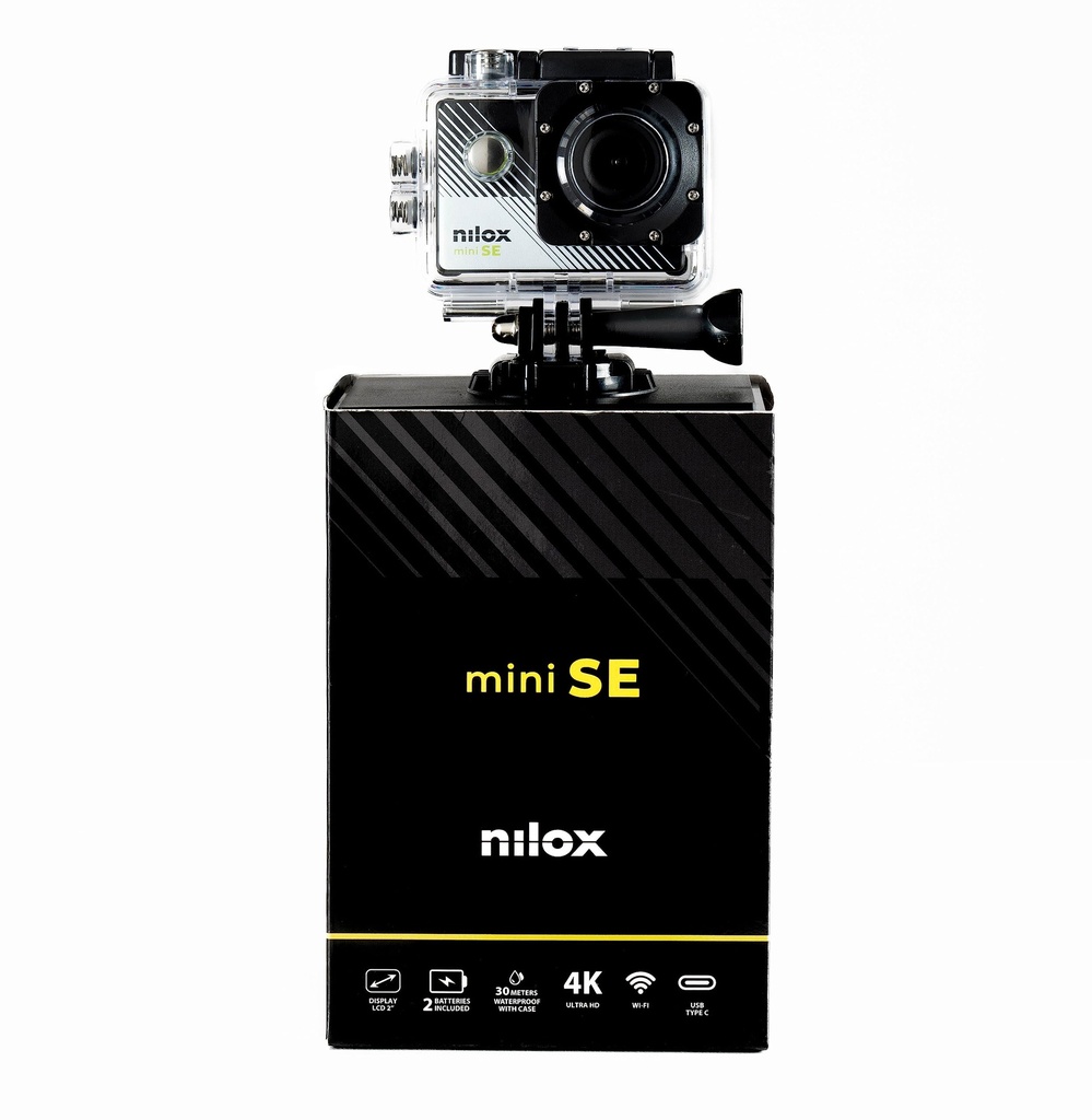 Nilox Action Cam 4K Mini SE Black NXACMINISEAMZ01