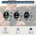 Niah Smartwatch con Chiamata Neptune Blue NH-NEPTUNE-BL.webp
