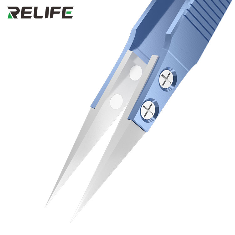 Relife Pinzetta Di Precisione Titanium Alloy Ceramic RT-11E