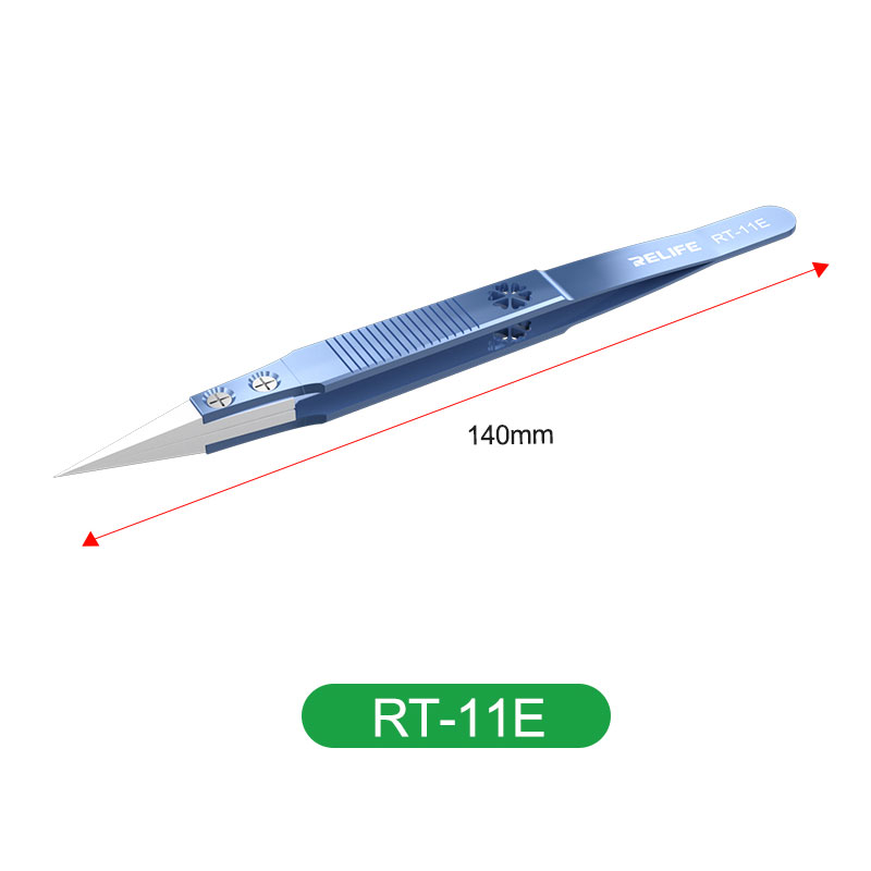 Relife Pinzetta Di Precisione Titanium Alloy Ceramic RT-11E