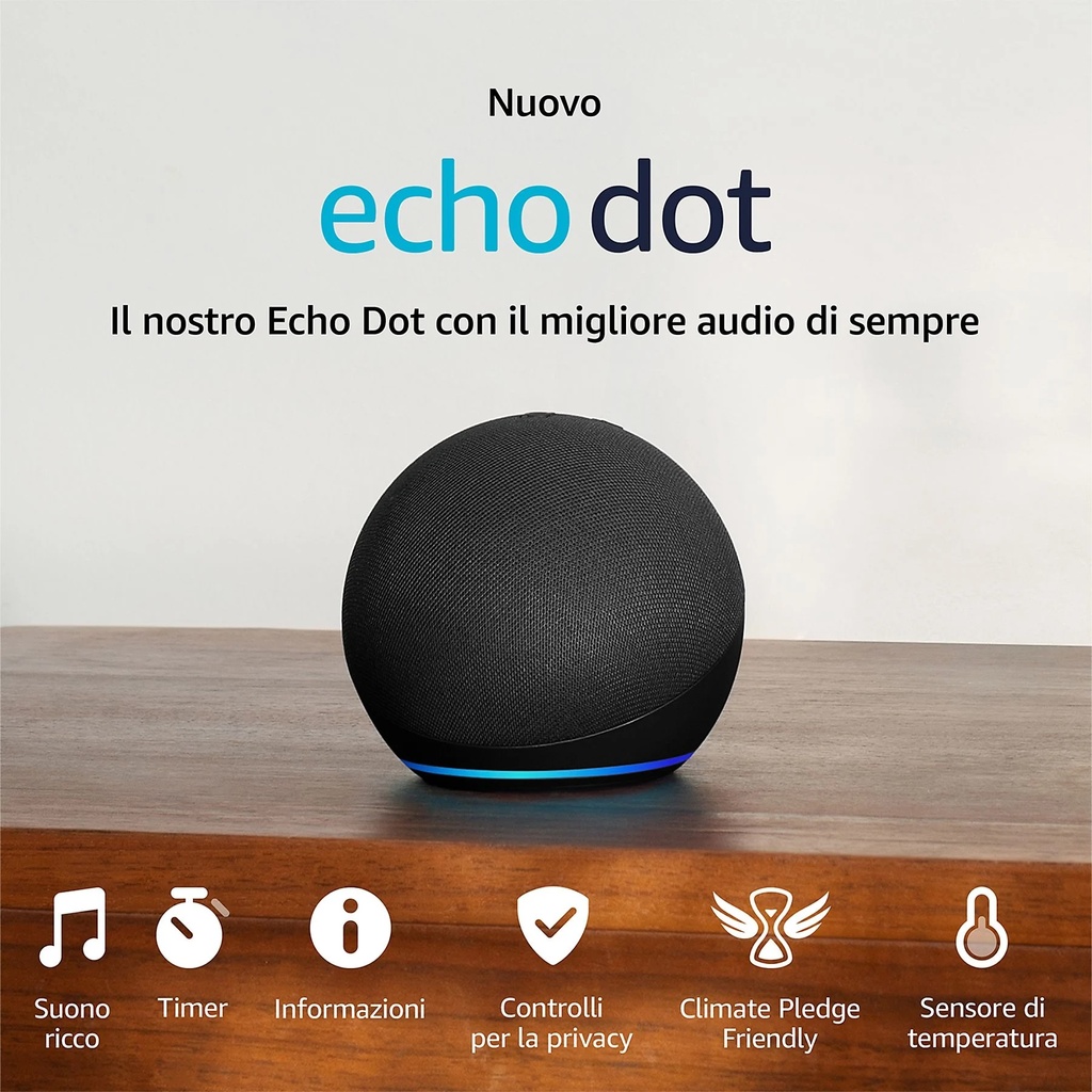 Amazon Alexa Echo Dot (5a Generazione) B09B8X9RGM