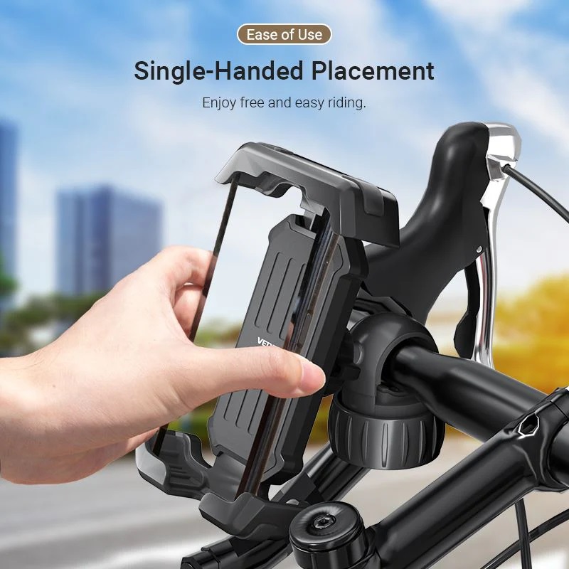 Vention Supporto per Smartphone Da Bici Black KSFB0