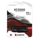 Kingston SSD 512GB NVMe M.2 PCIe 4.0 KC3000 SKC3000S/512G