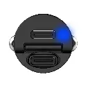 Celly Caricabatterie per Auto 2 Porte (2 USB) 30W Black CCMINI2USBCBK.webp